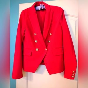 Hot Pink Blazer Jacket